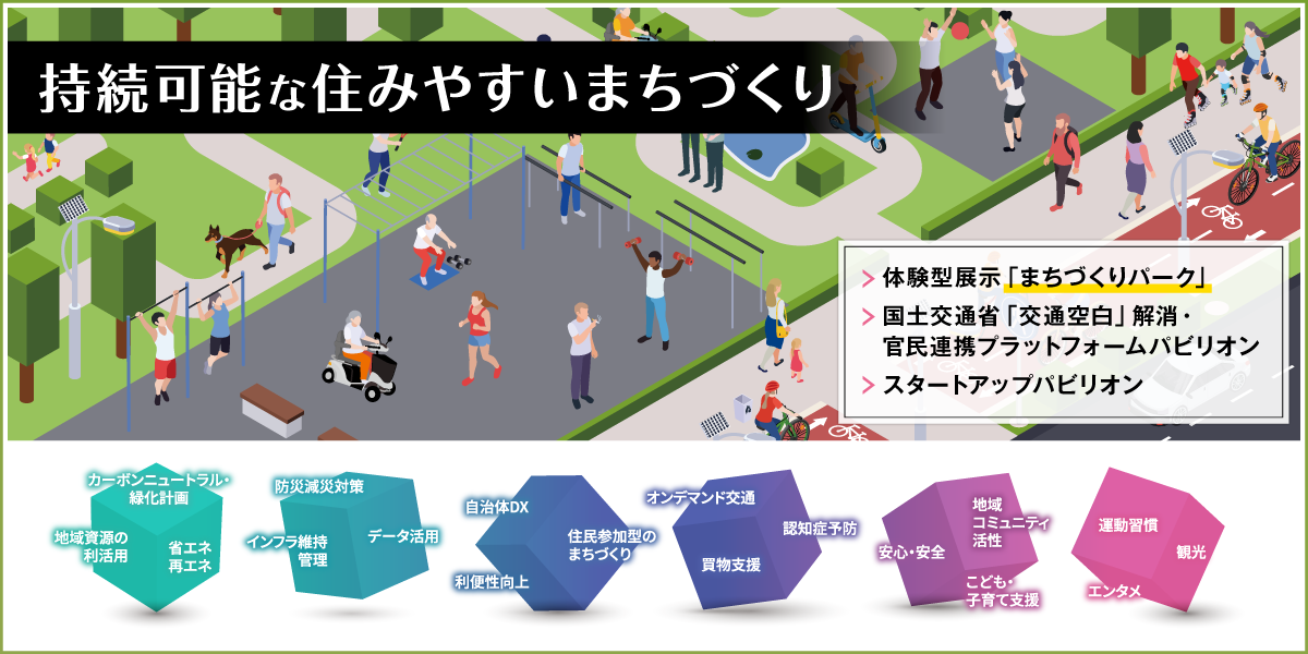 持続可能な住みやすいまちづくり